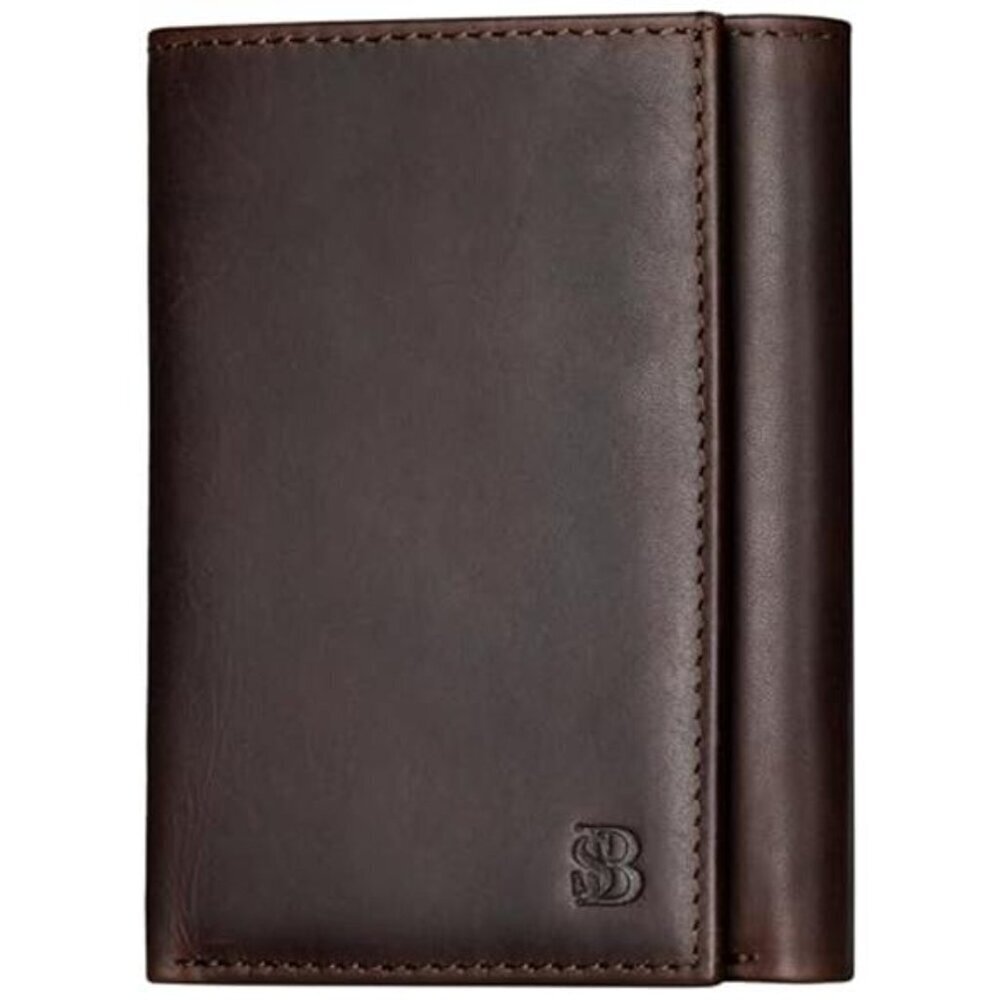 RFID Blocking Wallet for Men | Full Grain Leather Trifold